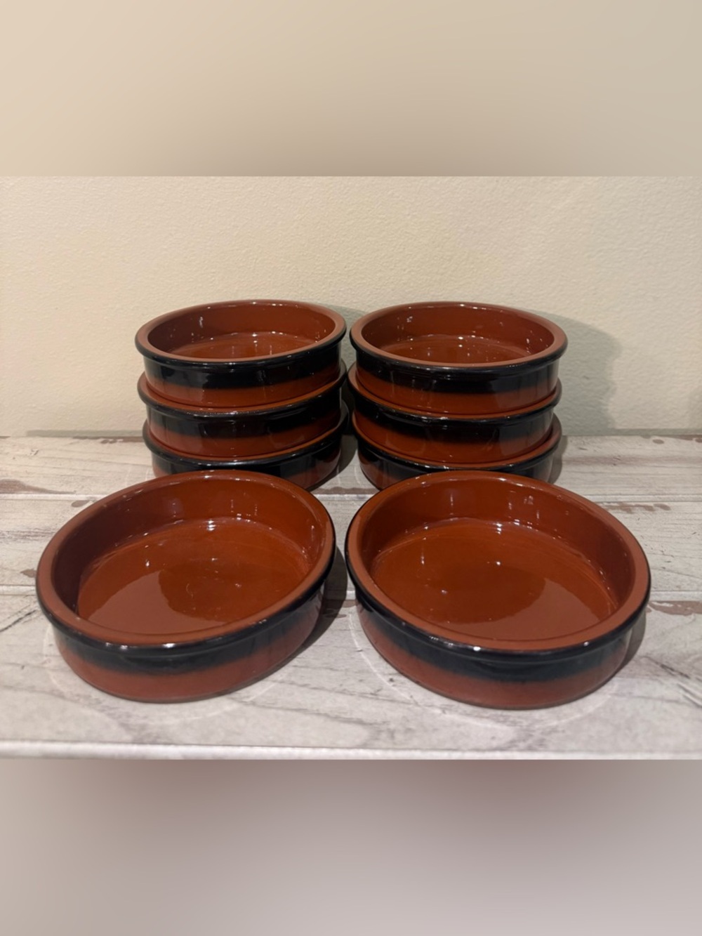 Set of 8 Cermer Terracotta Ramekins